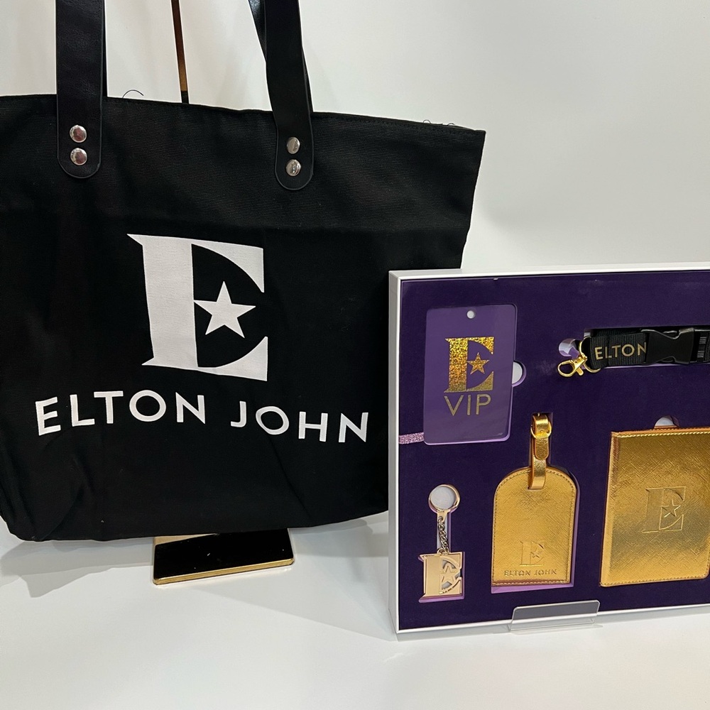 Elton John VIP Package with Black Bag